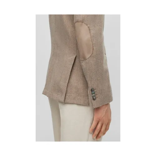 Hugo - Jackets > Blazers - Beige - Hugo - Modalova