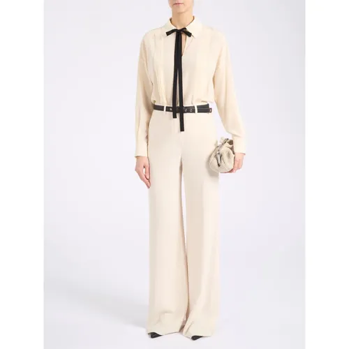 Trousers > Wide Trousers - - Max Mara Studio - Modalova
