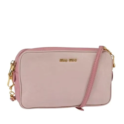 Pre-owned > Pre-owned Bags > Pre-owned Cross Body Bags - - Miu Miu Pre-owned - Modalova