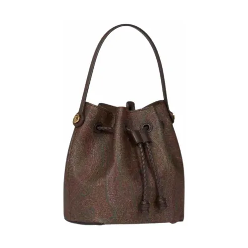 Etro - Bags > Bucket Bags - Brown - Etro - Modalova