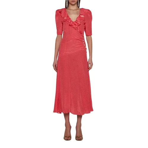 Alessandra Rich - Dresses - Red - Alessandra Rich - Modalova
