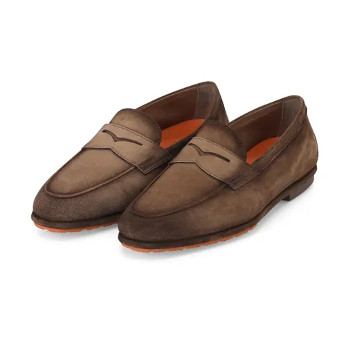 Shoes > Flats > Loafers - - Santoni - Modalova
