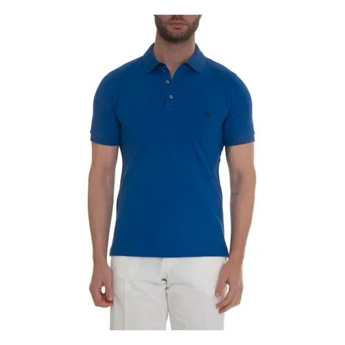Fay - Tops > Polo Shirts - Blue - Fay - Modalova