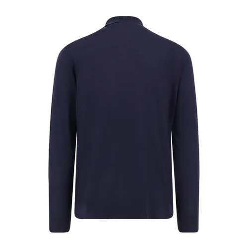 Kiton - Tops > Polo Shirts - Blue - Kiton - Modalova