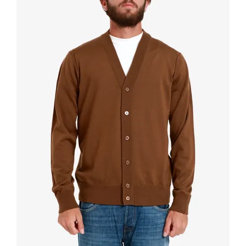 Knitwear > Cardigans - - Paolo Pecora - Modalova