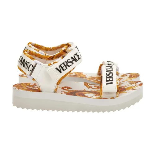 Shoes > Sandals > Flat Sandals - - Versace Jeans Couture - Modalova
