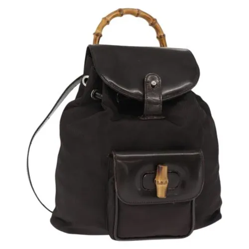 Pre-owned > Pre-owned Bags > Pre-owned Backpacks - - Gucci Vintage - Modalova