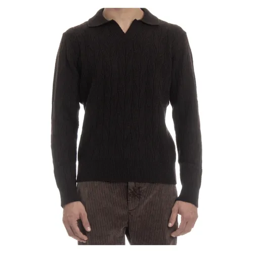 Knitwear > V-neck Knitwear - - Drumohr - Modalova