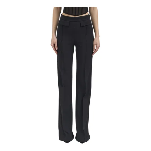 Trousers > Wide Trousers - - Elisabetta Franchi - Modalova