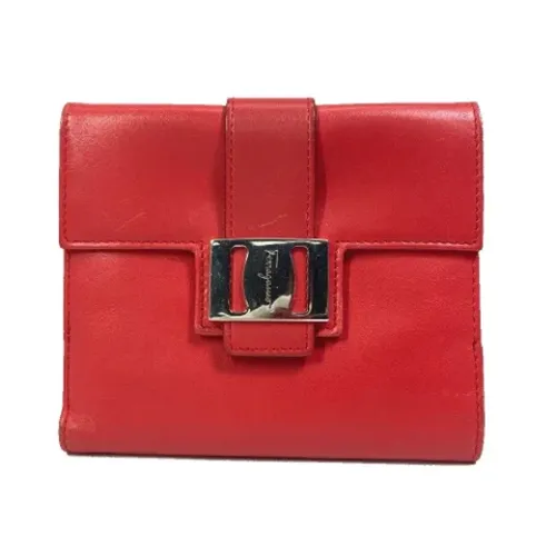 Pre-owned > Pre-owned Accessories > Pre-owned Wallets - - Salvatore Ferragamo Pre-owned - Modalova