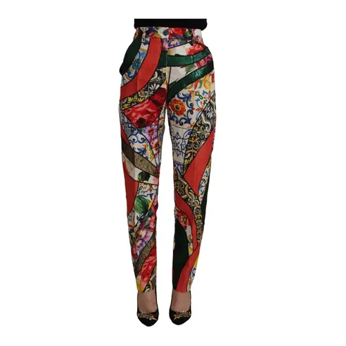 Trousers > Slim-fit Trousers - - Dolce & Gabbana - Modalova