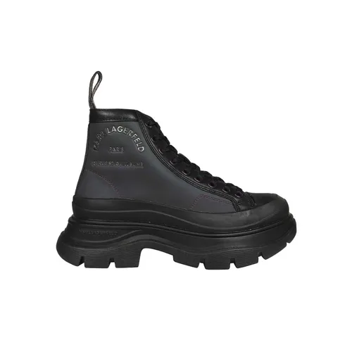 Shoes > Boots > Lace-up Boots - - Karl Lagerfeld - Modalova