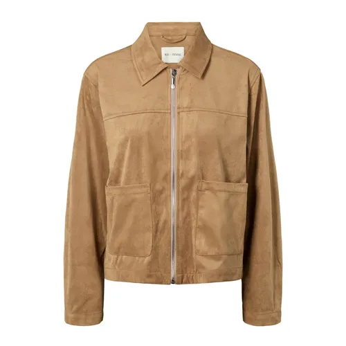 Jackets > Leather Jackets - - RUE de Femme - Modalova