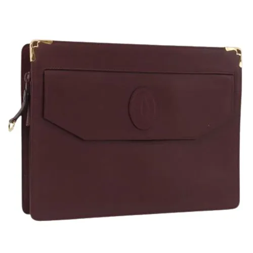 Pre-owned > Pre-owned Bags > Pre-owned Clutches - - Cartier Vintage - Modalova
