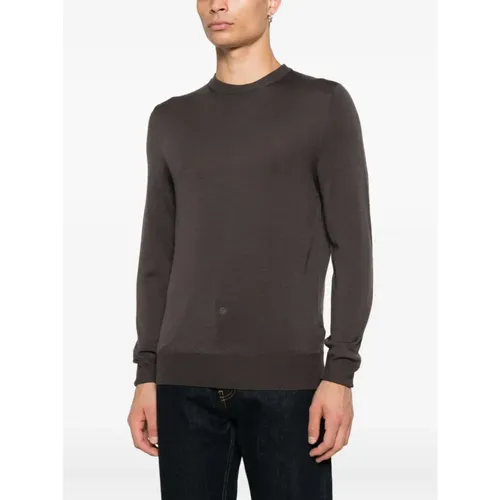 Knitwear > Round-neck Knitwear - - Canali - Modalova
