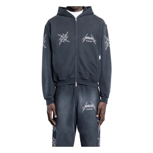 Sweatshirts & Hoodies > Zip-throughs - - Represent - Modalova