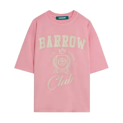 Barrow - Tops > T-Shirts - Pink - Barrow - Modalova