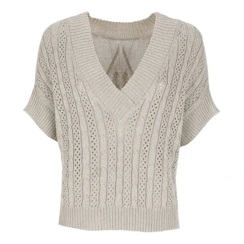 Knitwear > V-neck Knitwear - - D.Exterior - Modalova