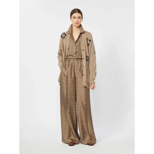 Trousers > Wide Trousers - - Max Mara - Modalova