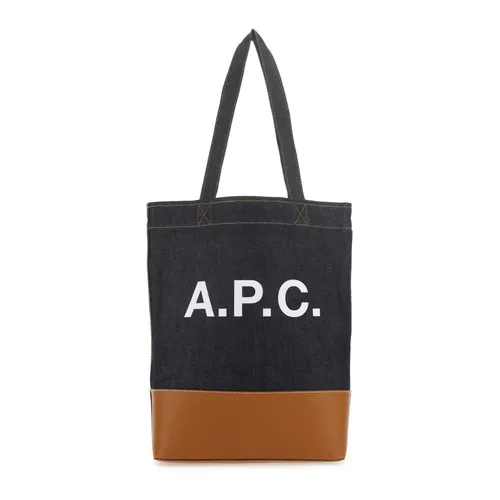 A.p.c. - Bags > Tote Bags - Blue - A.p.c. - Modalova