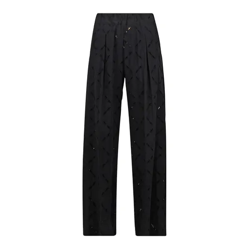 Trousers > Straight Trousers - - Semicouture - Modalova