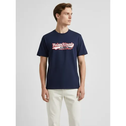 Autry - Tops > T-Shirts - Blue - Autry - Modalova