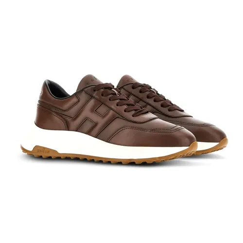 Hogan - Shoes > Sneakers - Brown - Hogan - Modalova