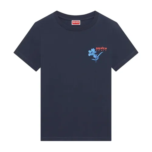 Kenzo - Tops > T-Shirts - Blue - Kenzo - Modalova