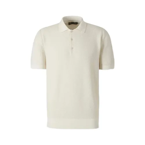 Tops > Polo Shirts - - Canali - Modalova