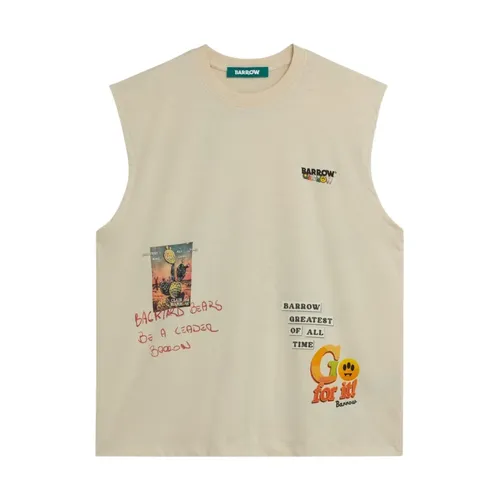 Barrow - Tops > T-Shirts - Beige - Barrow - Modalova