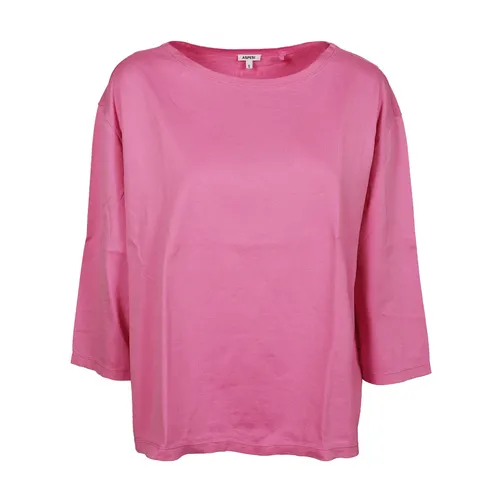 Aspesi - Tops > T-Shirts - Pink - Aspesi - Modalova