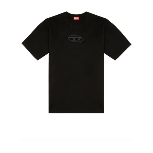 Diesel - Tops > T-Shirts - Black - Diesel - Modalova