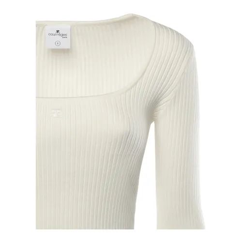 Knitwear > Round-neck Knitwear - - Courrèges - Modalova