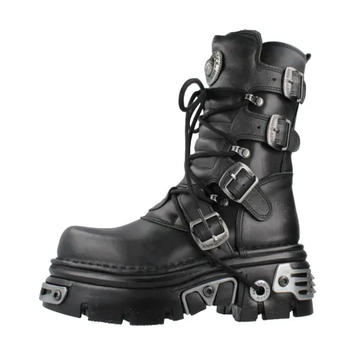 Shoes > Boots > Lace-up Boots - - New Rock - Modalova