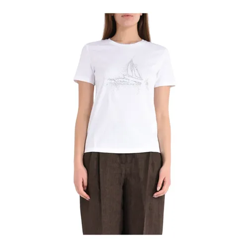 Tops > T-Shirts - - Max Mara Studio - Modalova