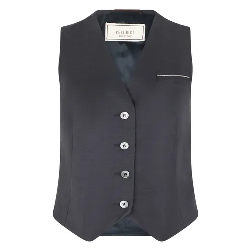 Peserico - Jackets > Vests - Gray - Peserico - Modalova