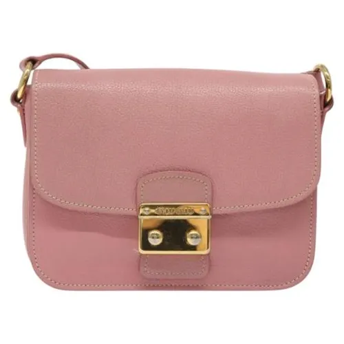Pre-owned > Pre-owned Bags > Pre-owned Cross Body Bags - - Miu Miu Pre-owned - Modalova