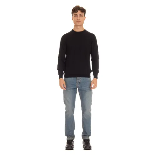 Knitwear > Round-neck Knitwear - - Barba - Modalova