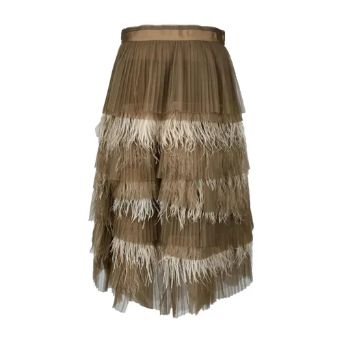 Skirts > Midi Skirts - - Brunello Cucinelli - Modalova