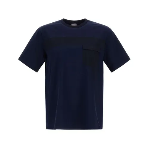 Herno - Tops > T-Shirts - Blue - Herno - Modalova
