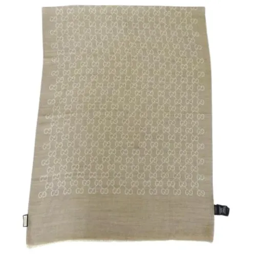 Pre-owned > Pre-owned Accessories > Pre-owned Scarves - - Gucci Vintage - Modalova