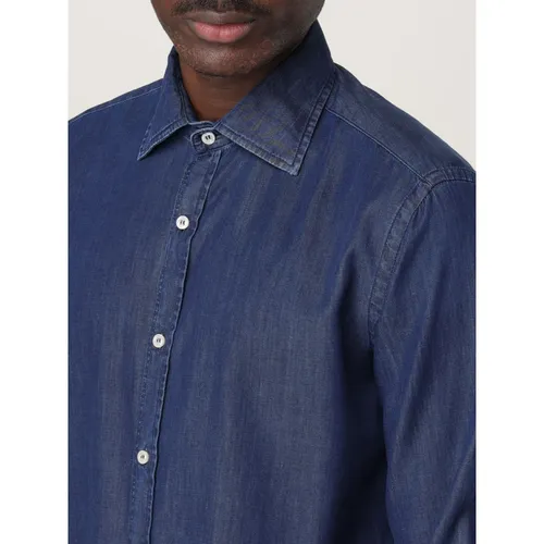 Shirts > Denim Shirts - - Paul & Shark - Modalova