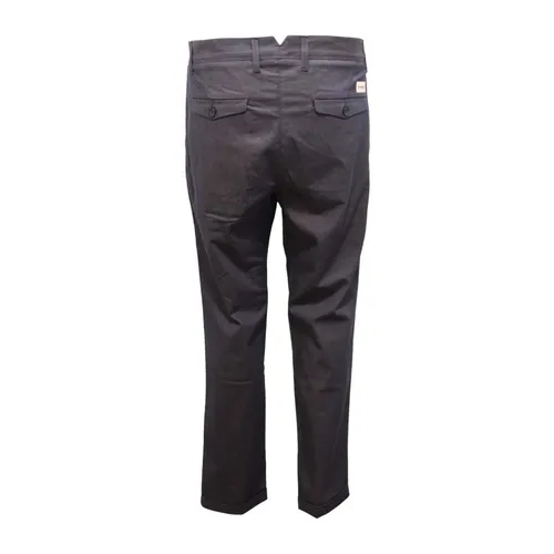 Trousers > Straight Trousers - - Officina36 - Modalova