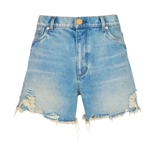 Shorts > Denim Shorts - - Balmain - Modalova