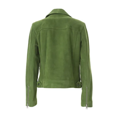 Jackets > Leather Jackets - - Karl Lagerfeld - Modalova