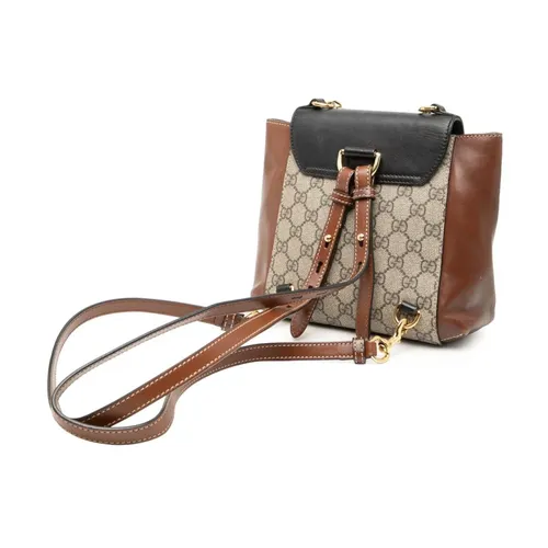 Pre-owned > Pre-owned Bags > Pre-owned Backpacks - - Gucci Vintage - Modalova