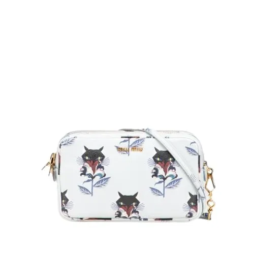 Pre-owned > Pre-owned Bags > Pre-owned Cross Body Bags - - Miu Miu Pre-owned - Modalova