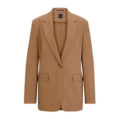 Hugo - Jackets > Blazers - Beige - Hugo - Modalova
