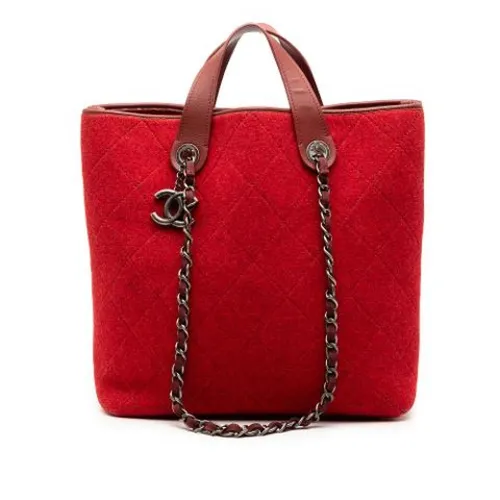 Pre-owned > Pre-owned Bags > Pre-owned Tote Bags - - Chanel Vintage - Modalova