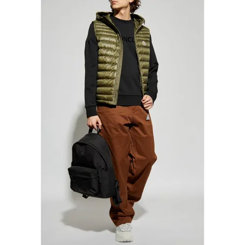 Moncler - Jackets > Vests - Green - Moncler - Modalova